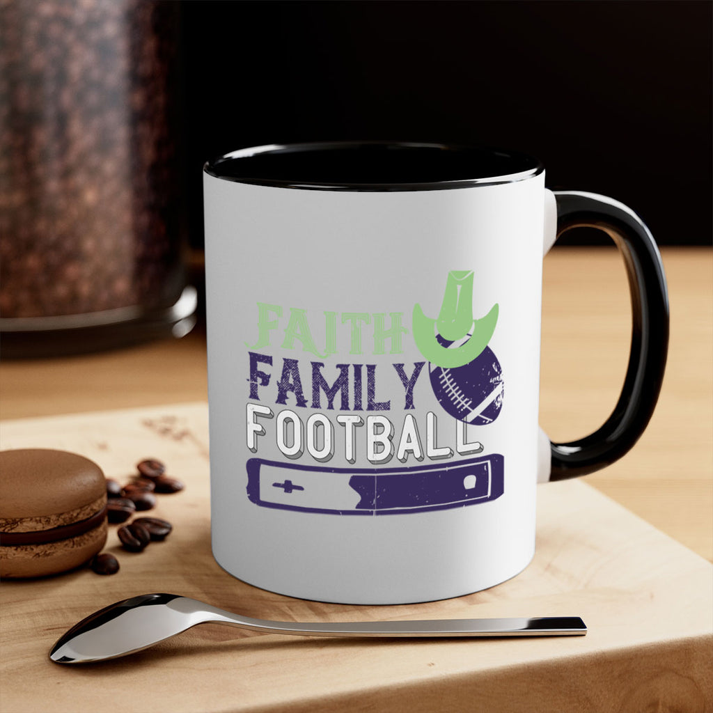 Faith family football 1258#- football-Mug / Coffee Cup