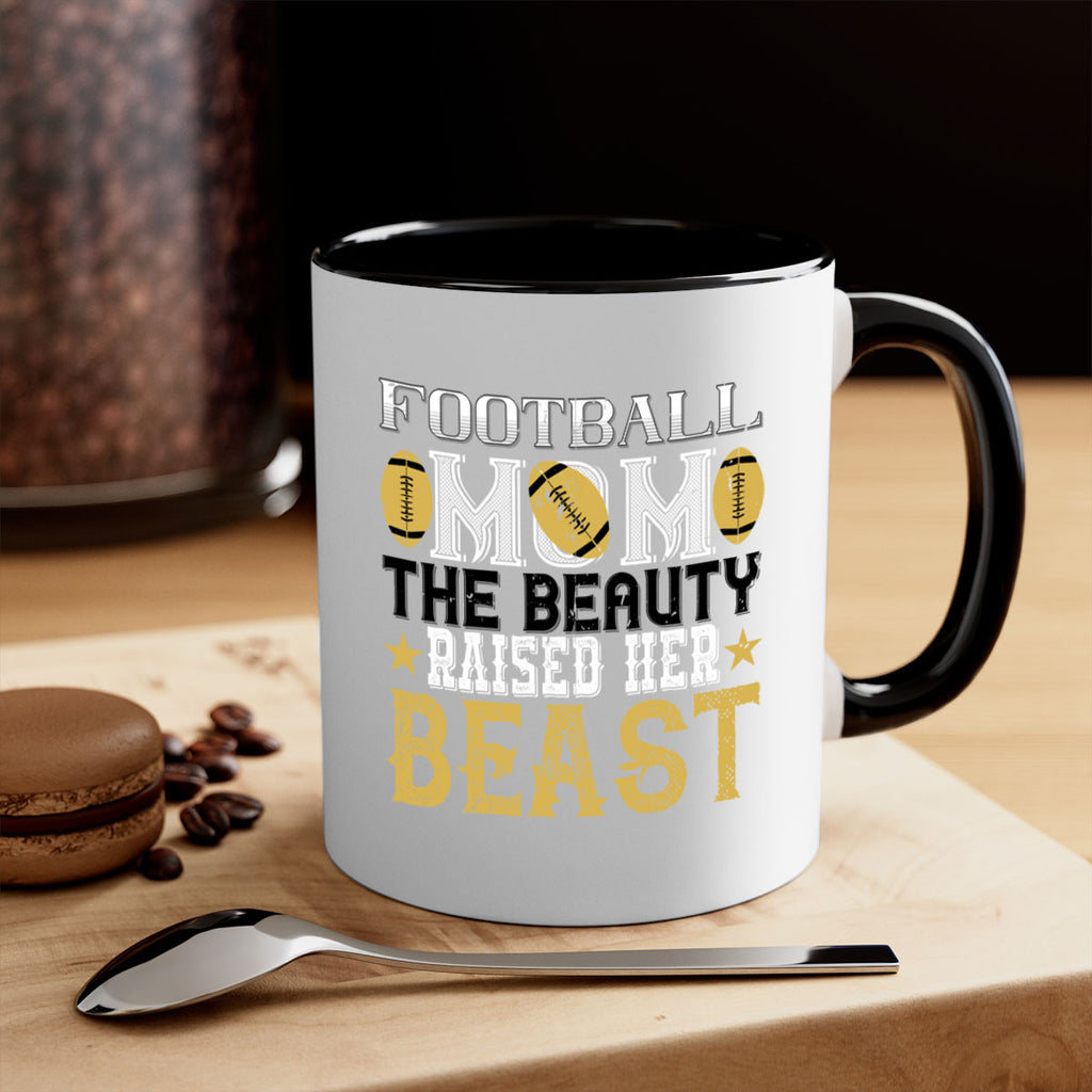Football mom the beauty 1236#- football-Mug / Coffee Cup