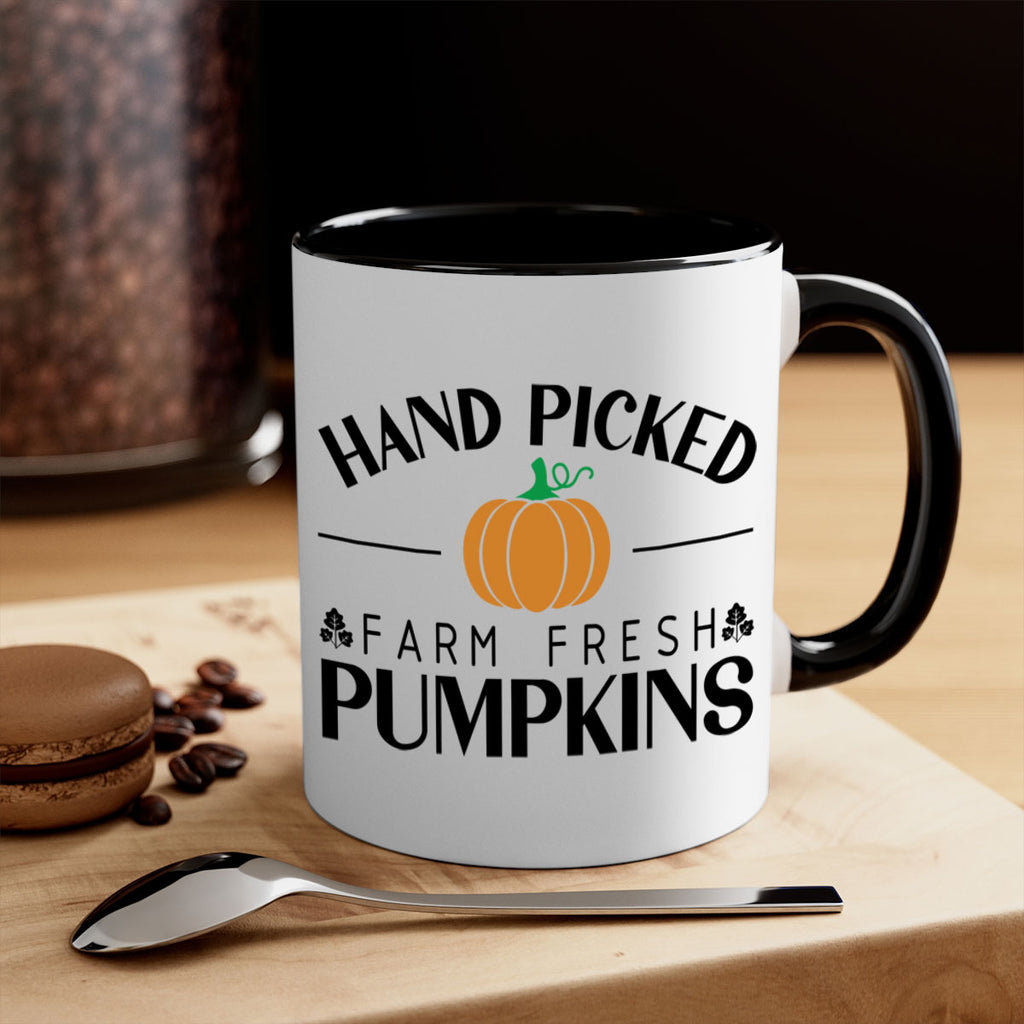 Hand Picked Farm Fresh Pumpkins 215#- fall-Mug / Coffee Cup