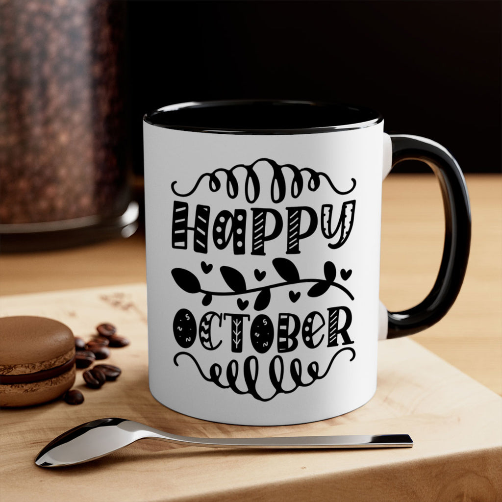 Happy October 239#- fall-Mug / Coffee Cup