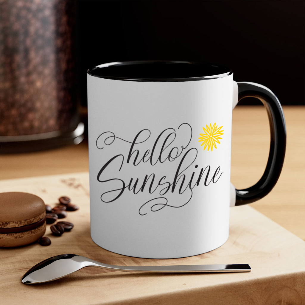 Hello Spring Lettering201#- spring-Mug / Coffee Cup