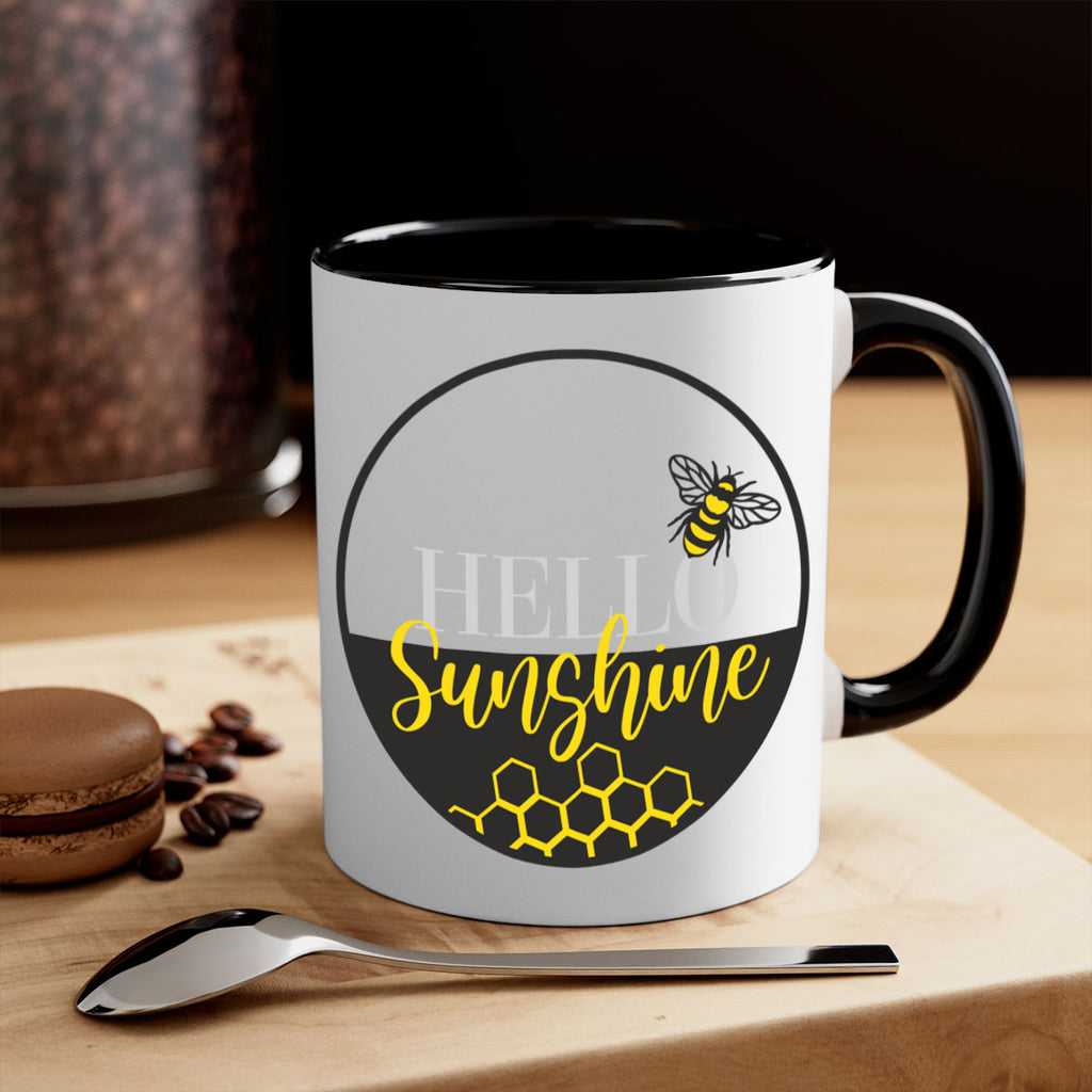 Hello Sunshine and bee216#- spring-Mug / Coffee Cup