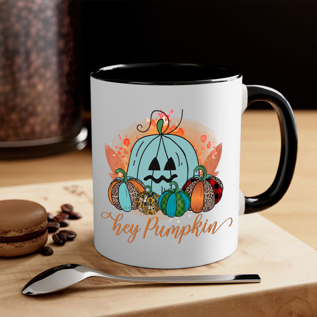 Hey Pumpkin 302#- fall-Mug / Coffee Cup
