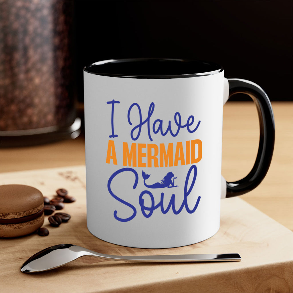 I Have a Mermaid Soul 205#- mermaid-Mug / Coffee Cup