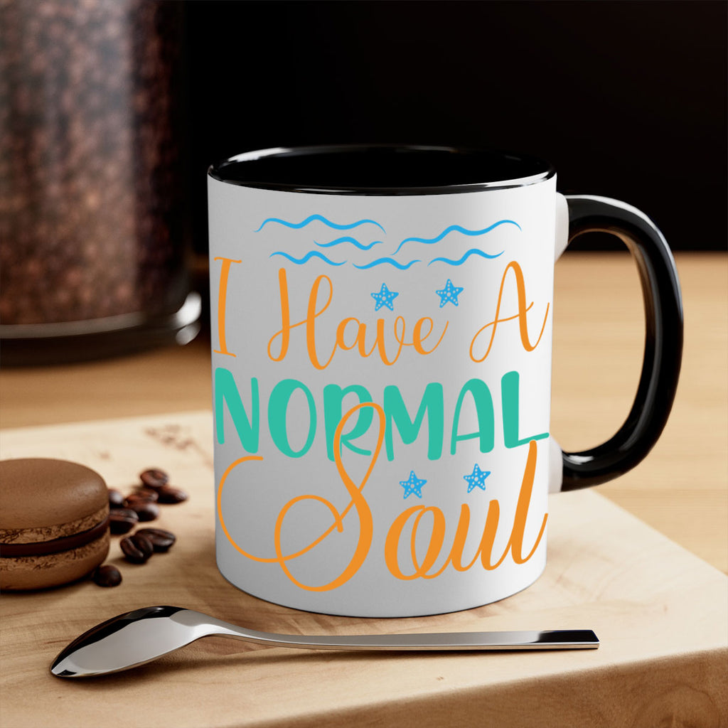 I Have a Normal Soul 229#- mermaid-Mug / Coffee Cup