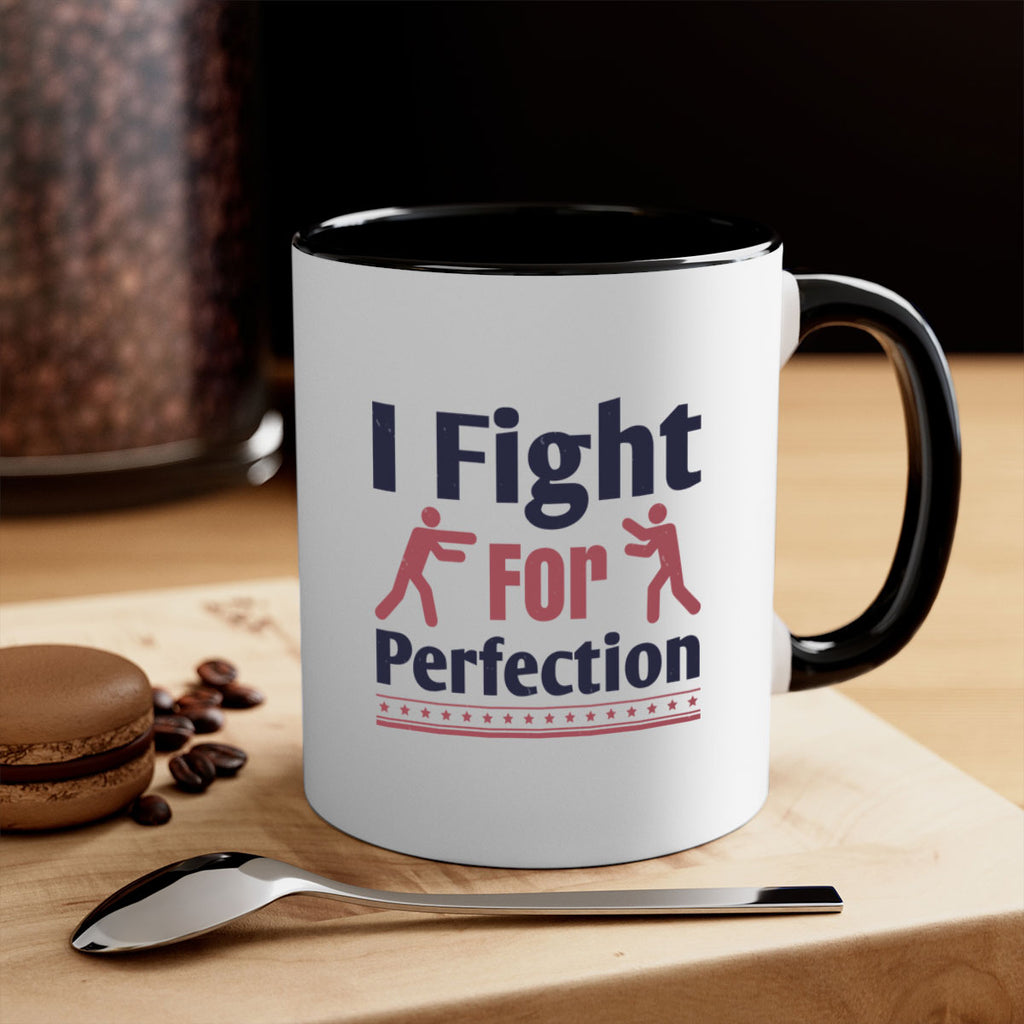 I fight for perfection 2246#- boxing-Mug / Coffee Cup