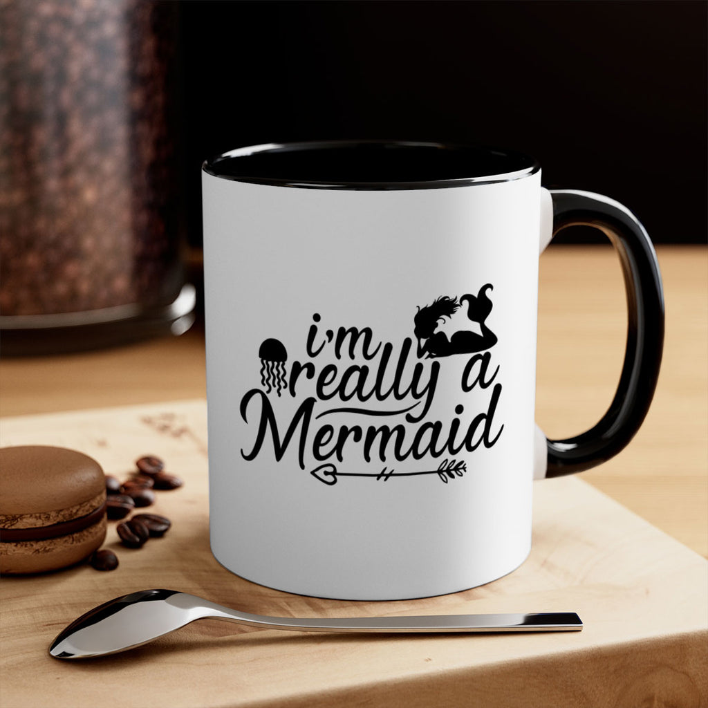 I m Really A Mermaid 213#- mermaid-Mug / Coffee Cup