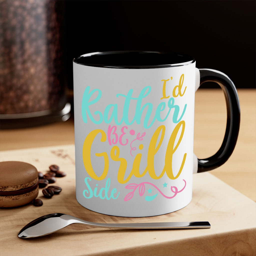 ID RATHER BE GRILL SIDE Style 62#- Summer-Mug / Coffee Cup