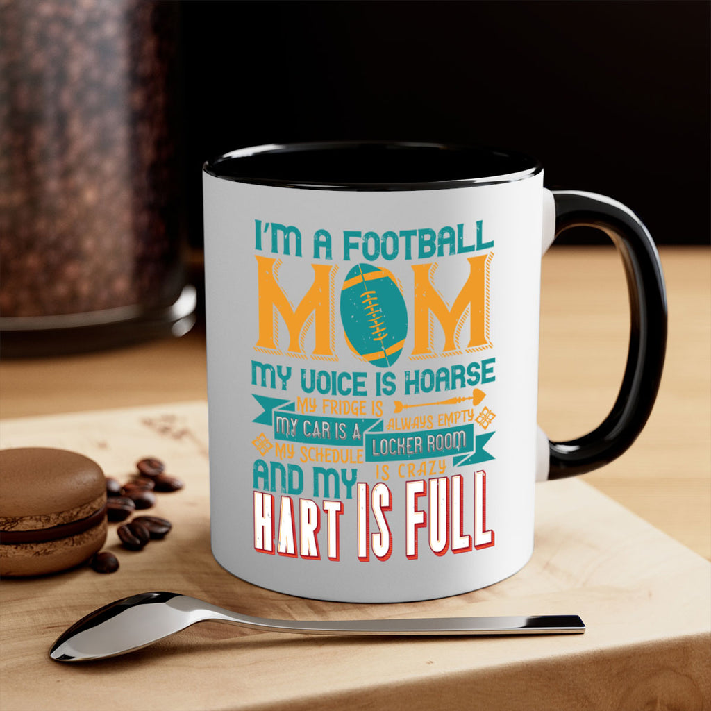 Im football mom my voice is hoarse 1068#- football-Mug / Coffee Cup