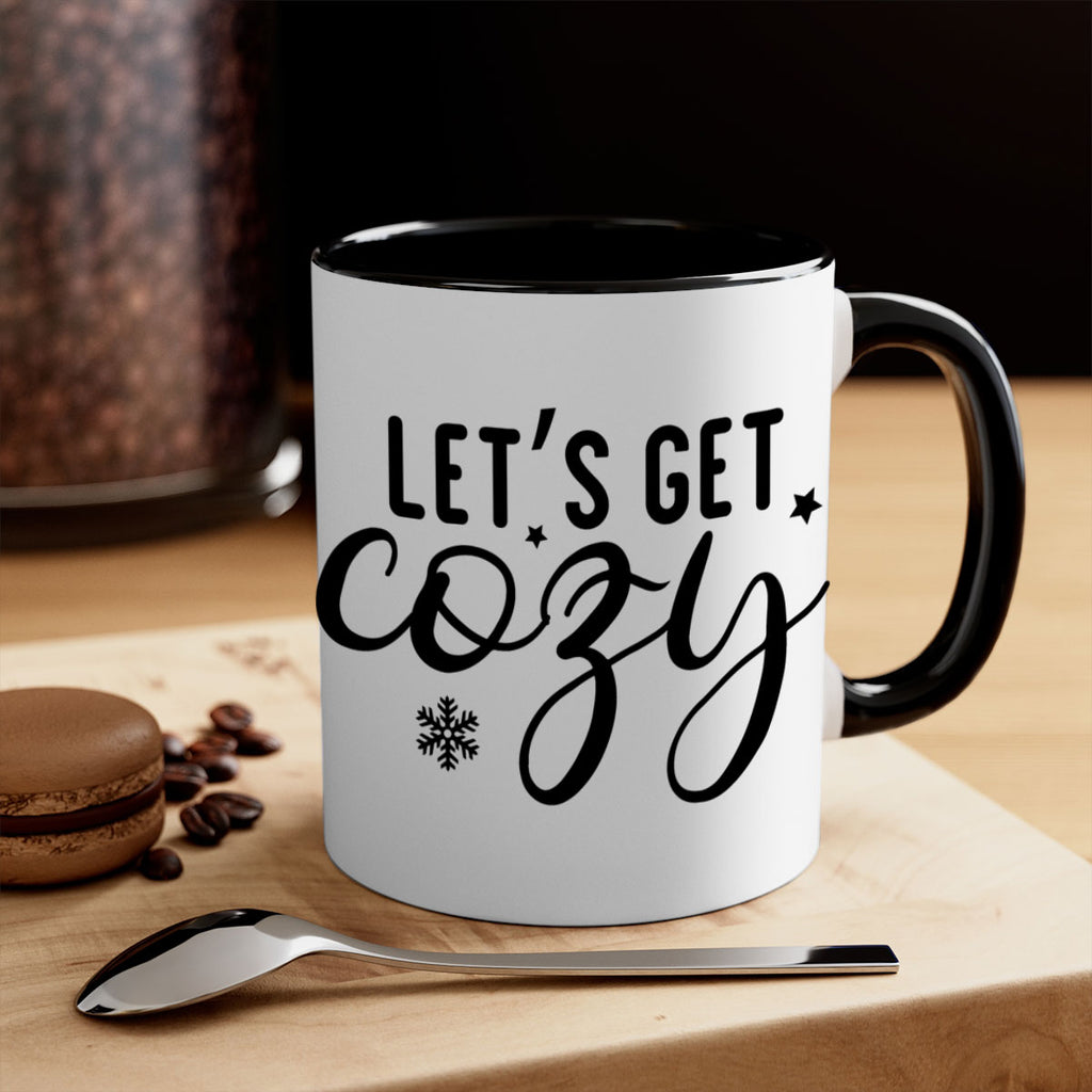 Lets Get Cozy287#- winter-Mug / Coffee Cup