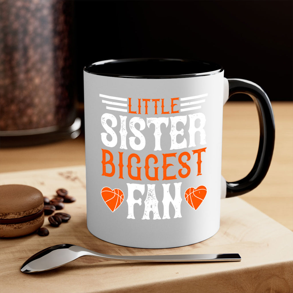 Little sister biggest fan 1982#- basketball-Mug / Coffee Cup