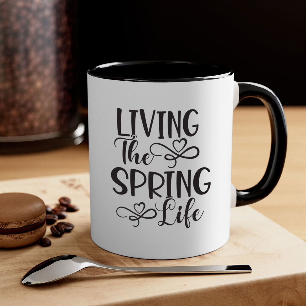 Living the spring life323#- spring-Mug / Coffee Cup
