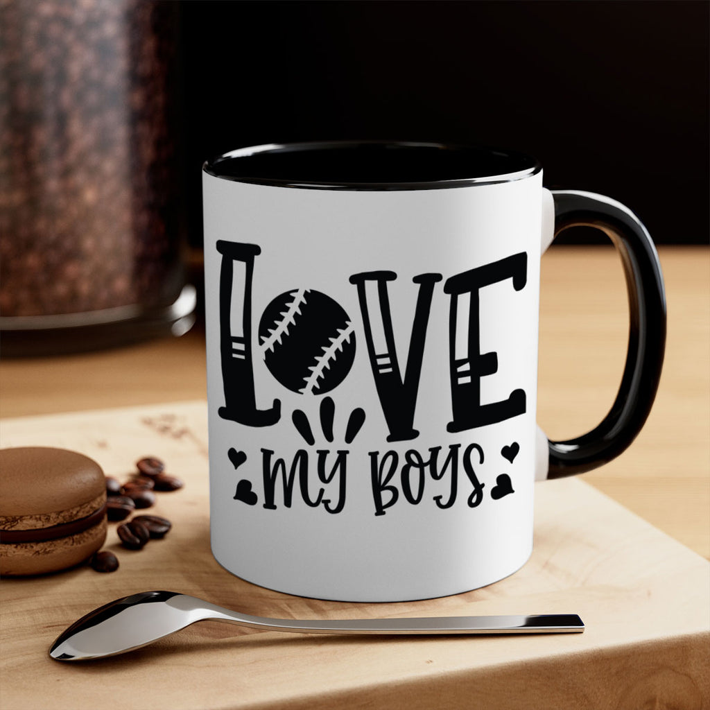 Love My Boys 2053#- baseball-Mug / Coffee Cup