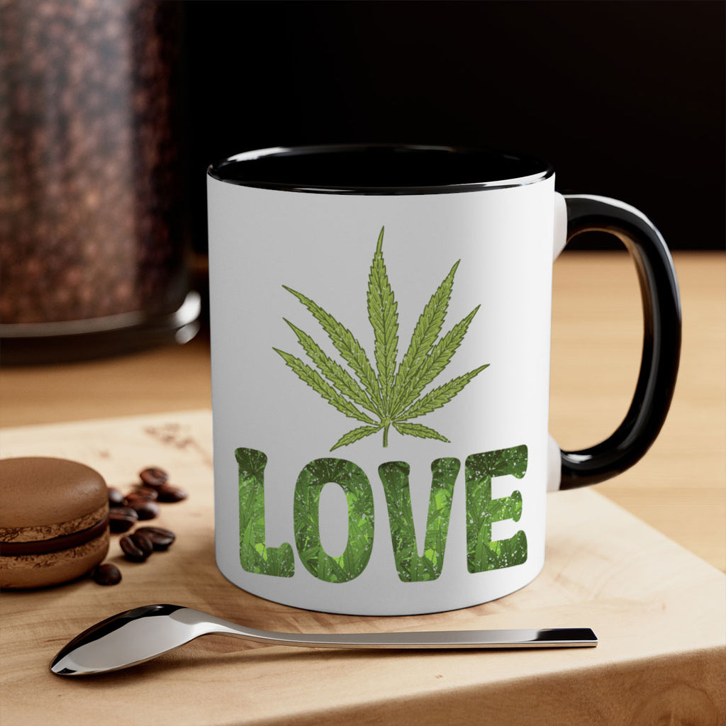 Love Sublimation 192#- marijuana-Mug / Coffee Cup