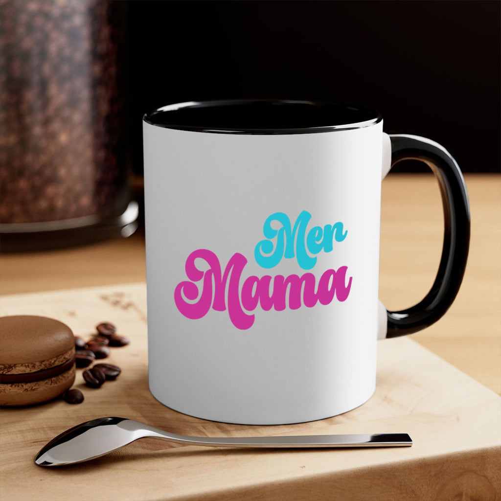 Mer Mama 334#- mermaid-Mug / Coffee Cup