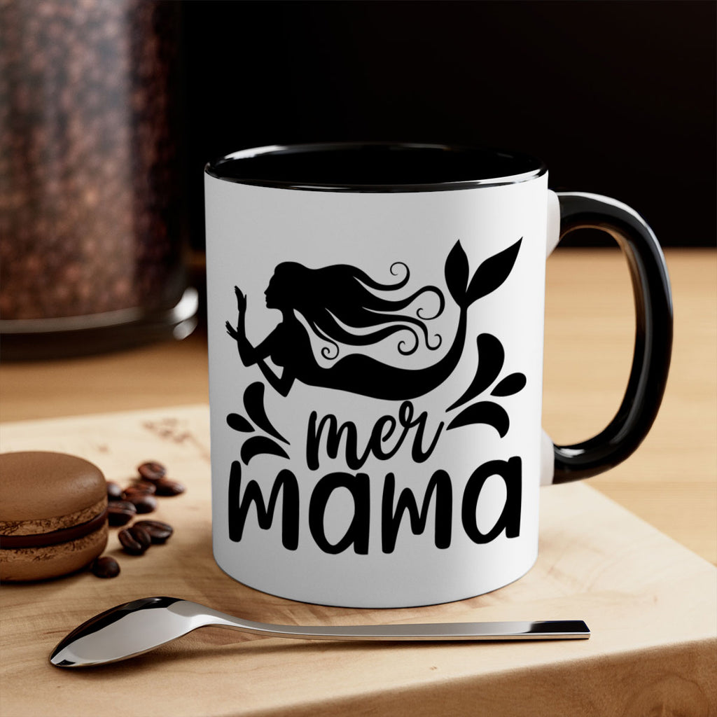 Mer mama 349#- mermaid-Mug / Coffee Cup