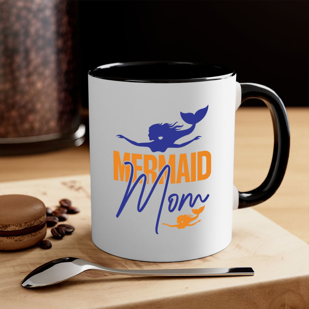 Mermaid Mom 369#- mermaid-Mug / Coffee Cup