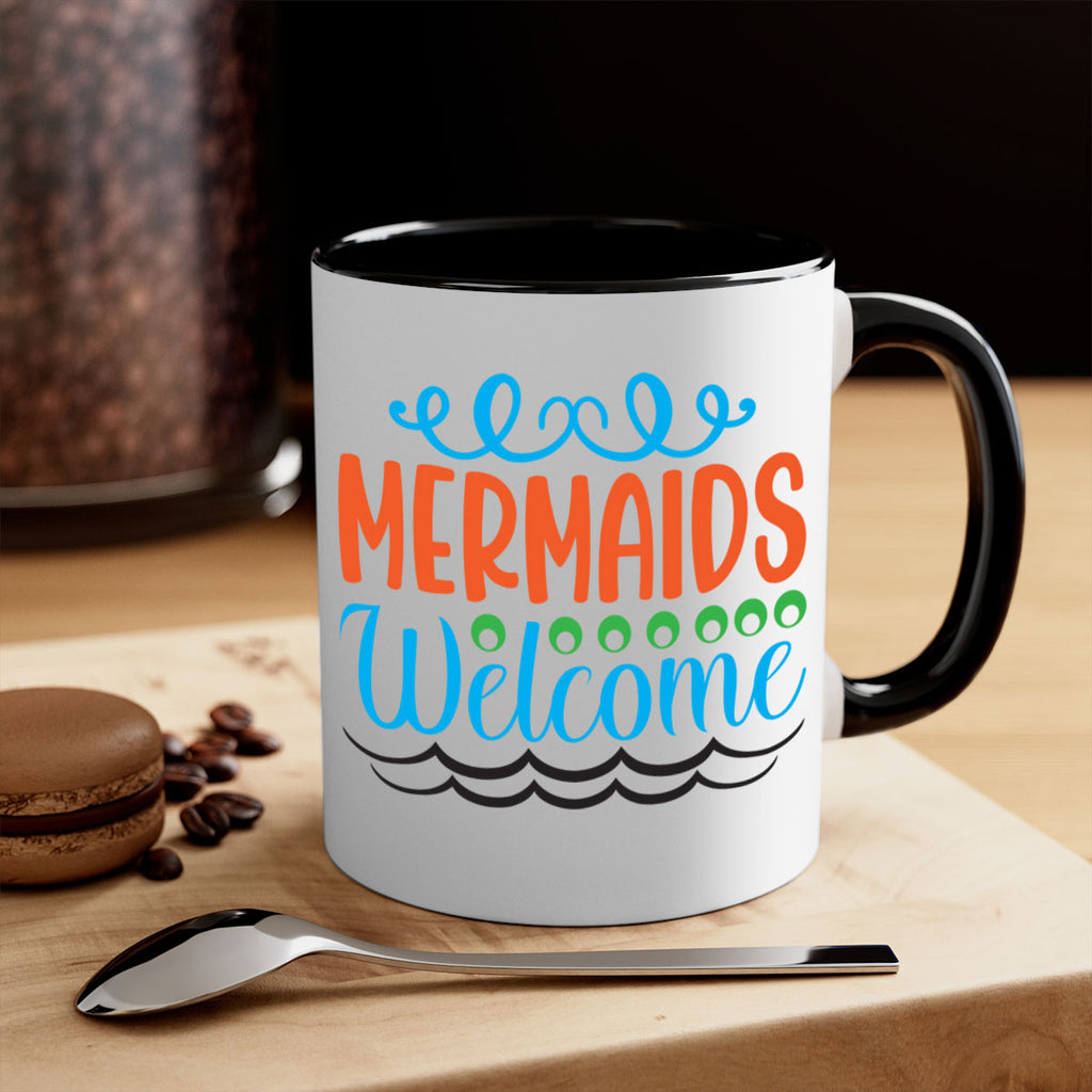 Mermaids Welcome 497#- mermaid-Mug / Coffee Cup