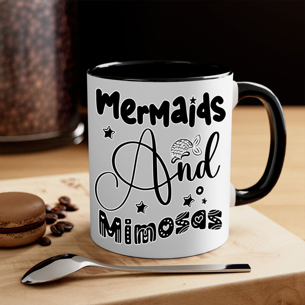 Mermaids and Mimosas 475#- mermaid-Mug / Coffee Cup