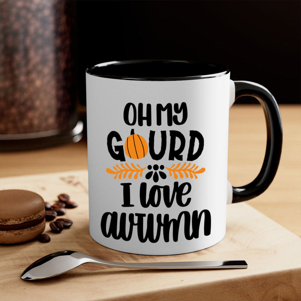 Oh My Gourd I Love Autumn 504#- fall-Mug / Coffee Cup