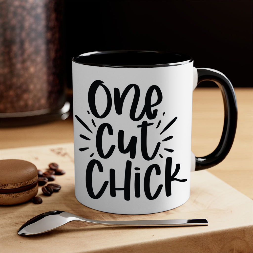 One cut chick  388#- spring-Mug / Coffee Cup