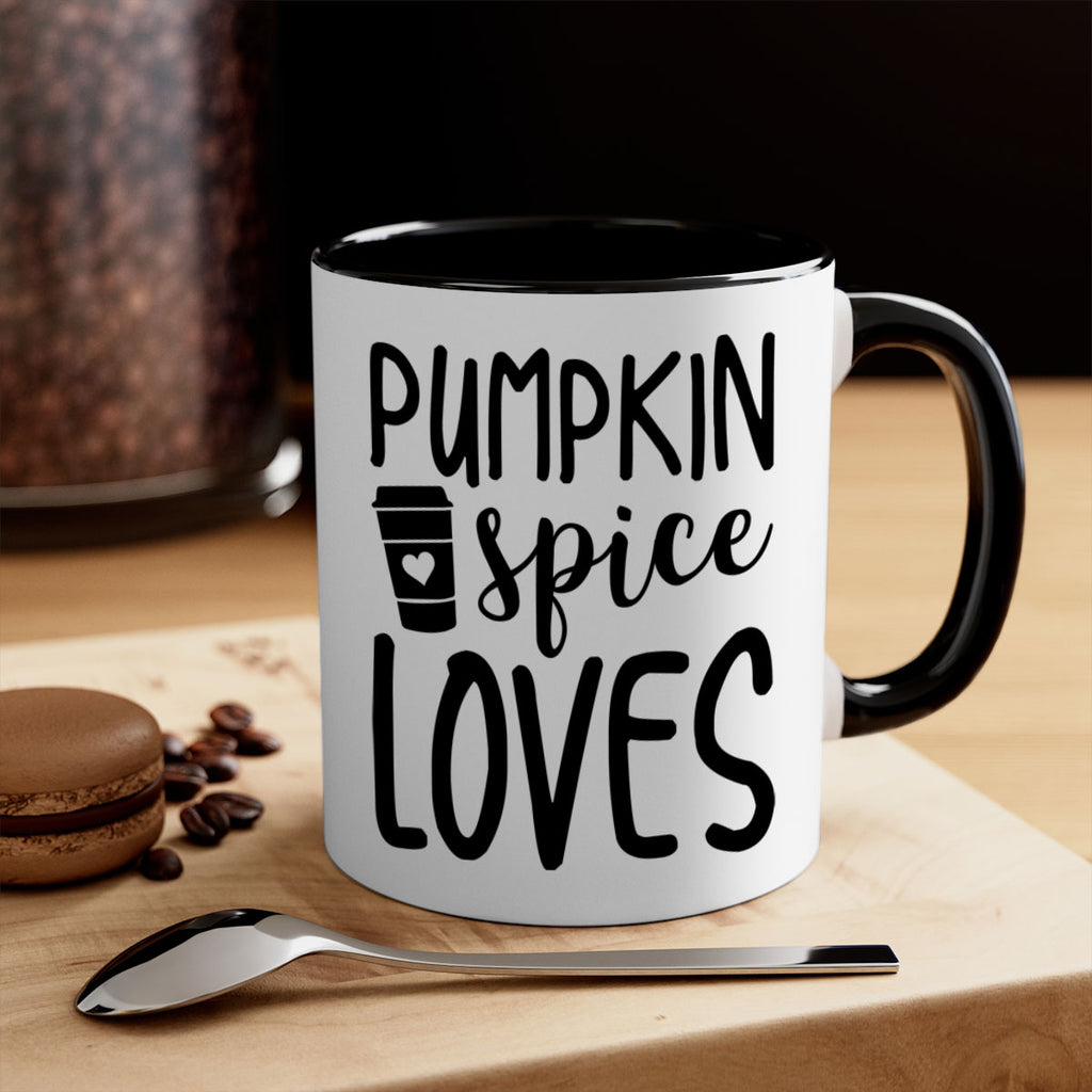 Pumpkin Spice Loves 555#- fall-Mug / Coffee Cup
