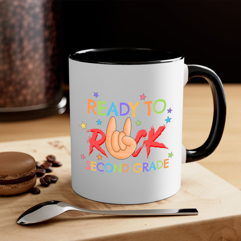 Ready to Rock 2nd Grade 21#- second grade-Mug / Coffee Cup