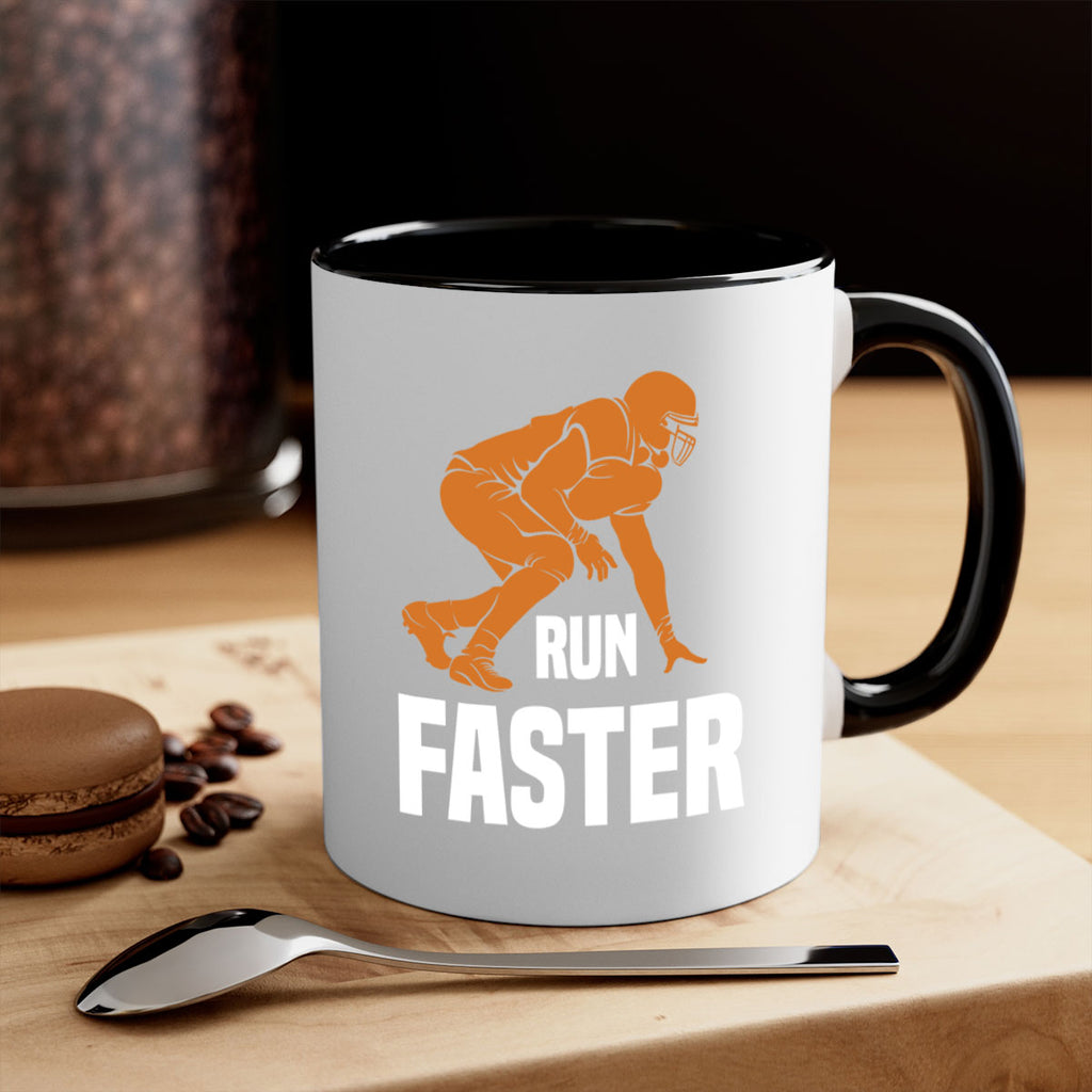 Run 548#- football-Mug / Coffee Cup