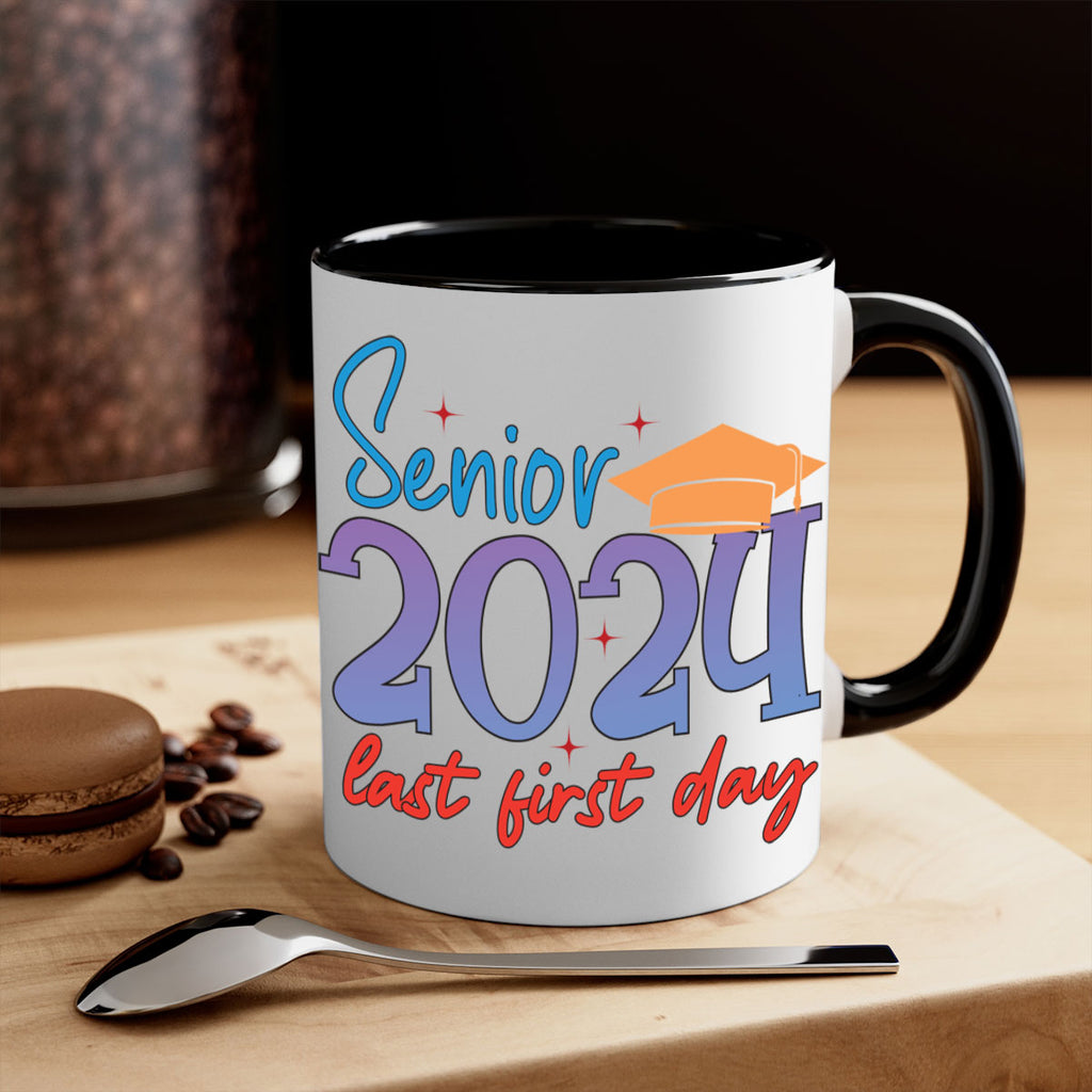Senior 2024 last first day 12#- 12th grade-Mug / Coffee Cup