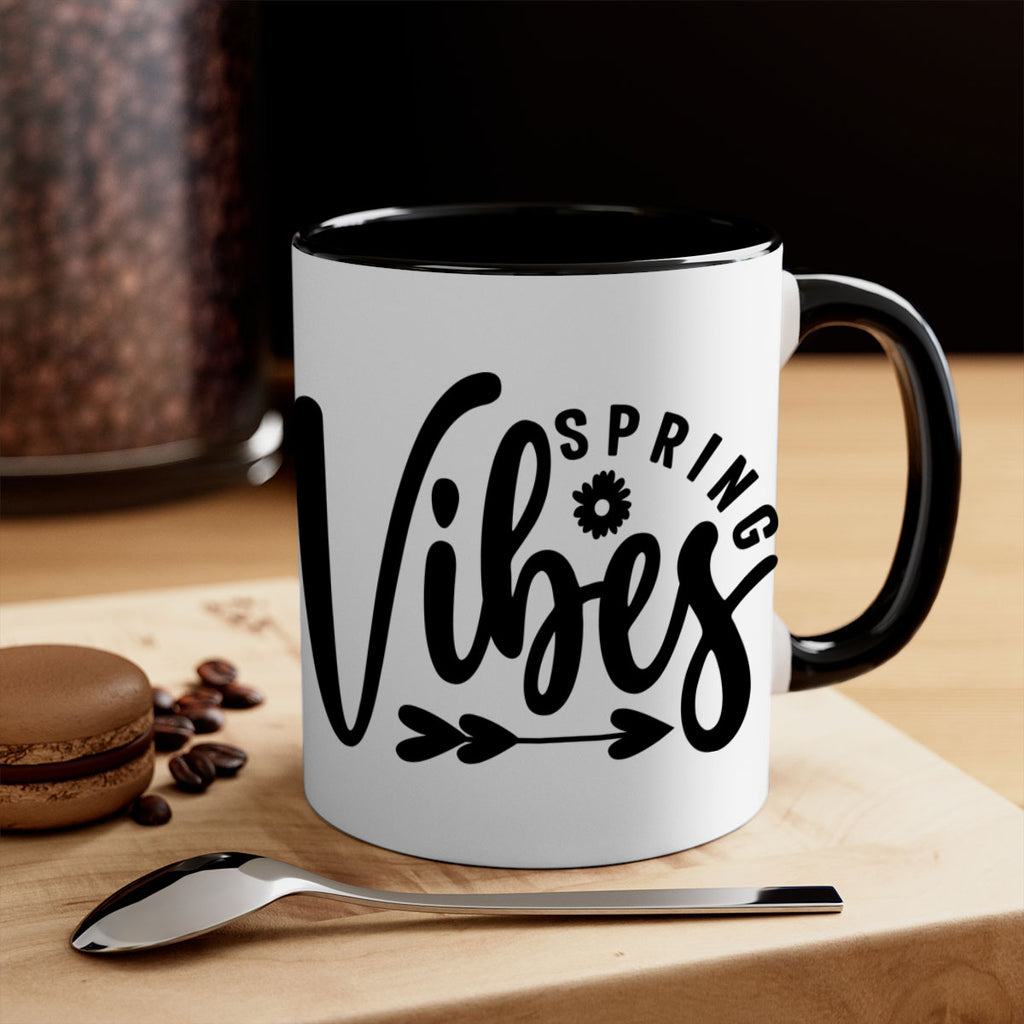 Spring Vibes478#- spring-Mug / Coffee Cup