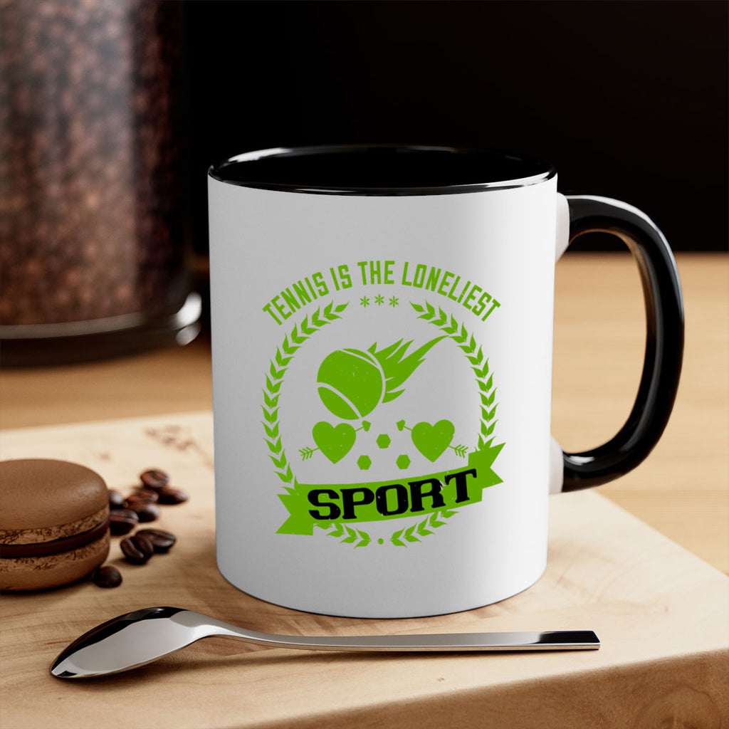Tennis is the loneliest sport 282#- tennis-Mug / Coffee Cup