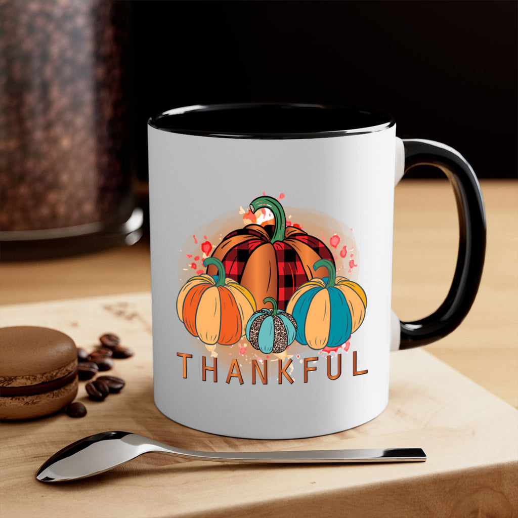 Thankful 609#- fall-Mug / Coffee Cup