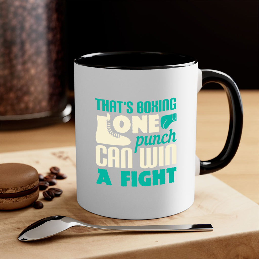 Thats boxing one punch can win a fight 1854#- boxing-Mug / Coffee Cup