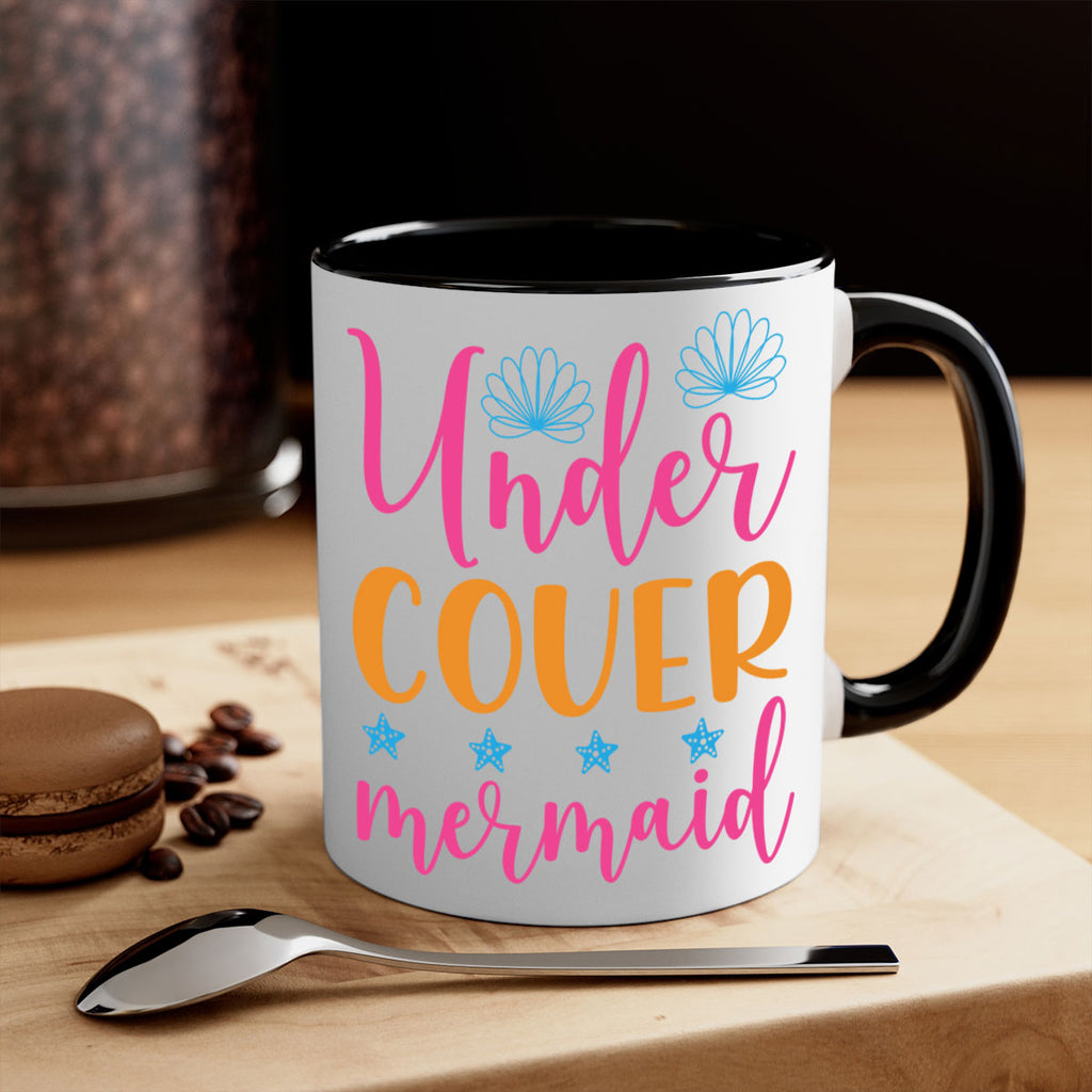 Under Cover Mermaid Design 653#- mermaid-Mug / Coffee Cup