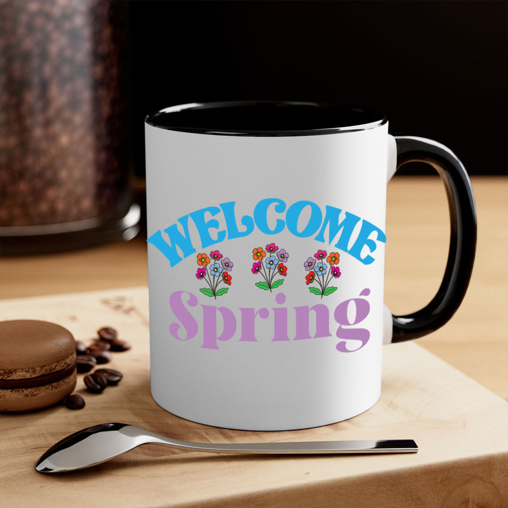 Welcome Spring  600#- spring-Mug / Coffee Cup