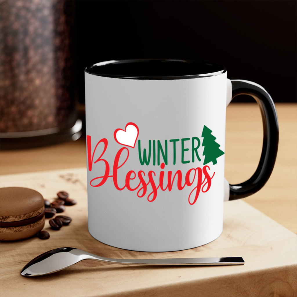 Winter Blessings 546#- winter-Mug / Coffee Cup