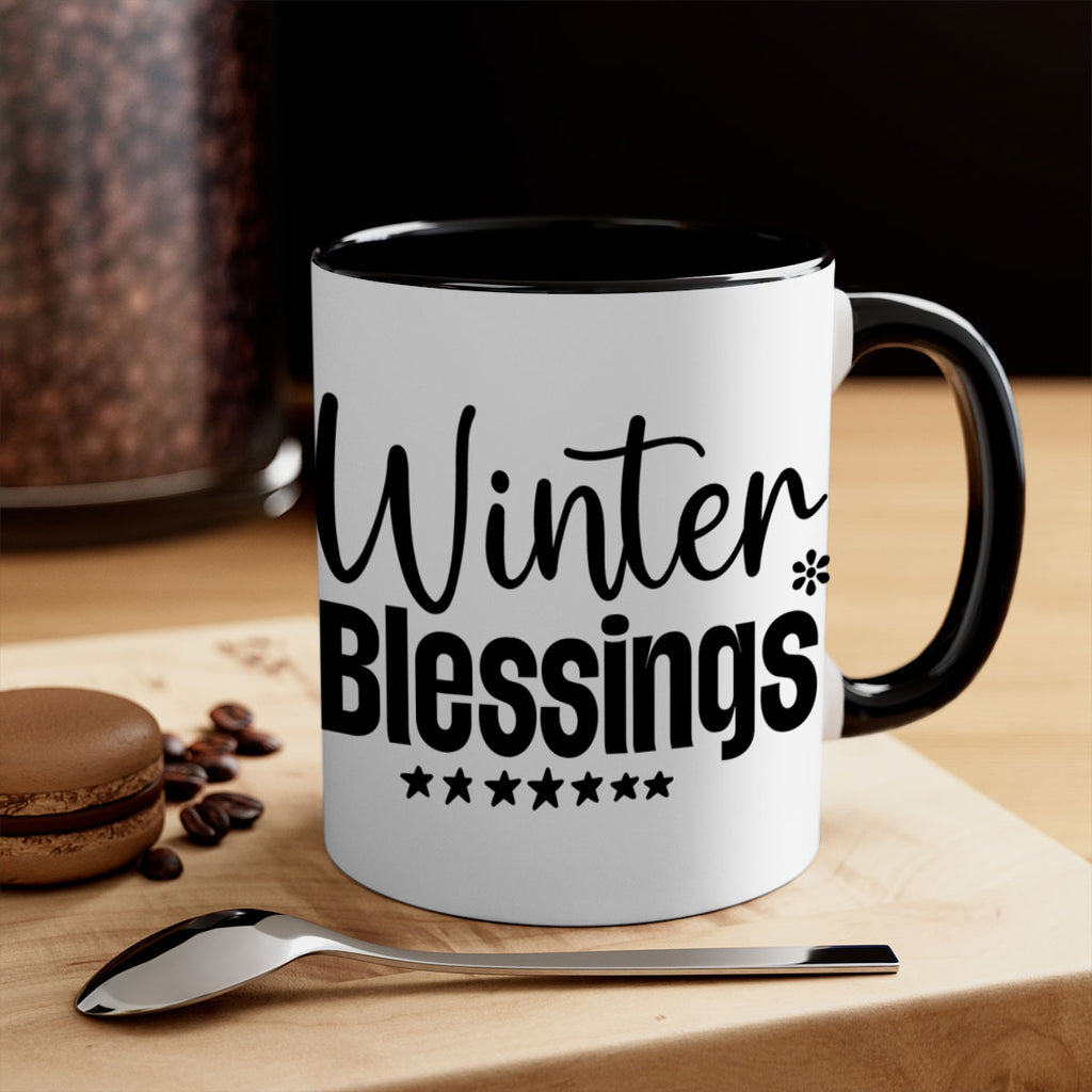 Winter Blessings497#- winter-Mug / Coffee Cup