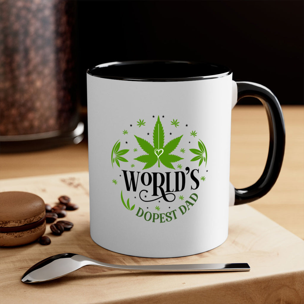 Worlds Dopest Dad 305#- marijuana-Mug / Coffee Cup