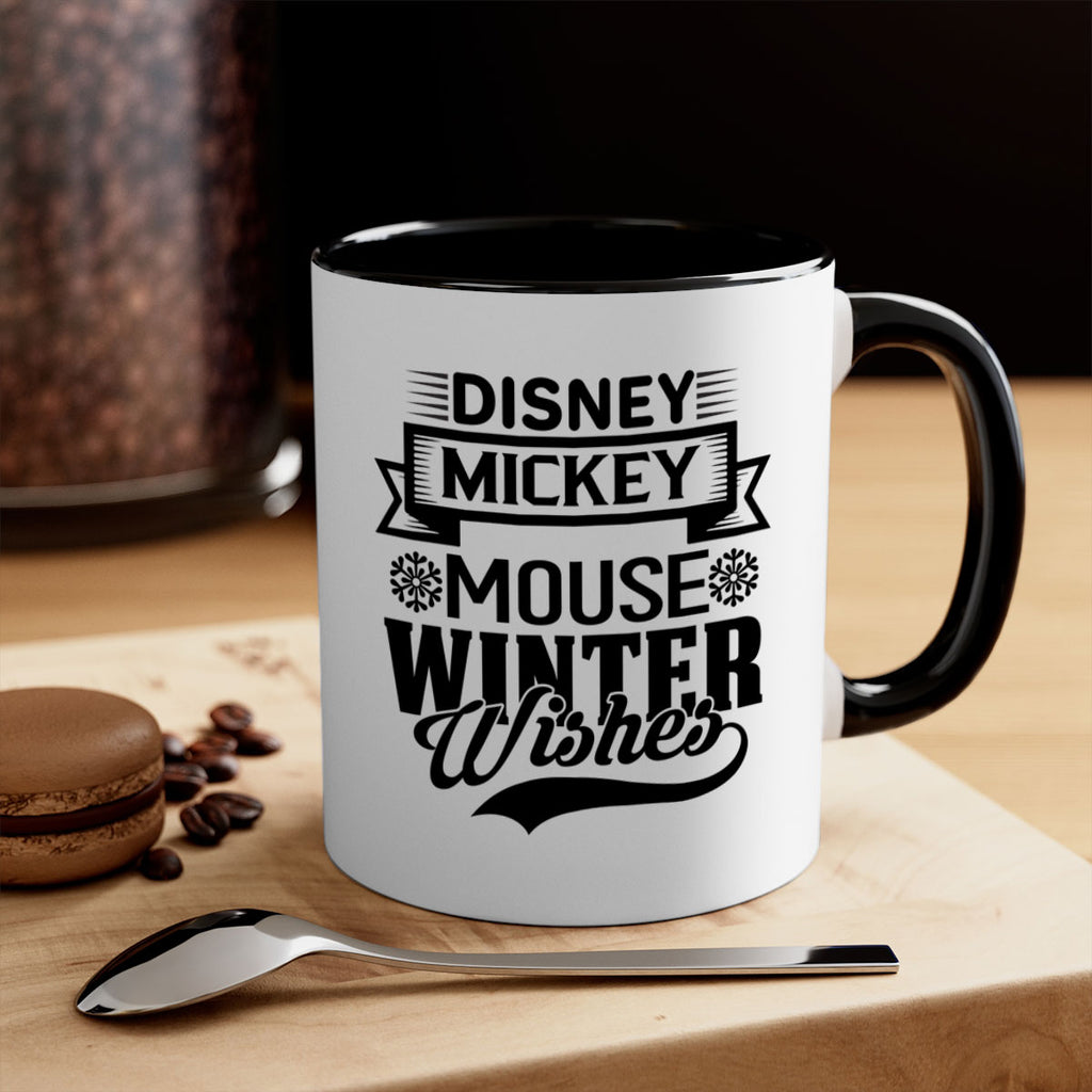 disney mickey mouse winter wishes 93#- winter-Mug / Coffee Cup