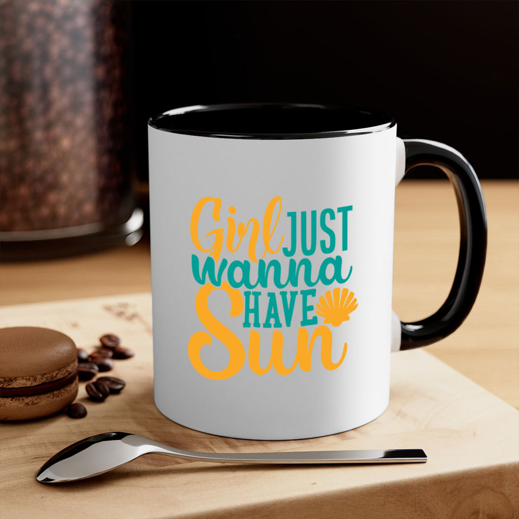 girls just wanna have sun Style 101#- Summer-Mug / Coffee Cup