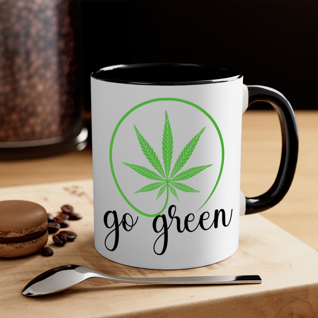 go green cannabis 92#- marijuana-Mug / Coffee Cup