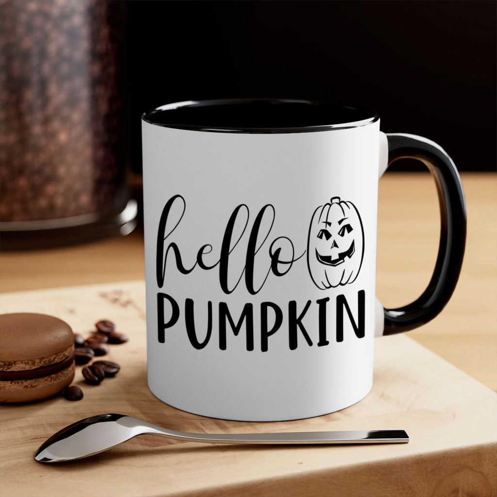 hello pumpkin 287#- fall-Mug / Coffee Cup