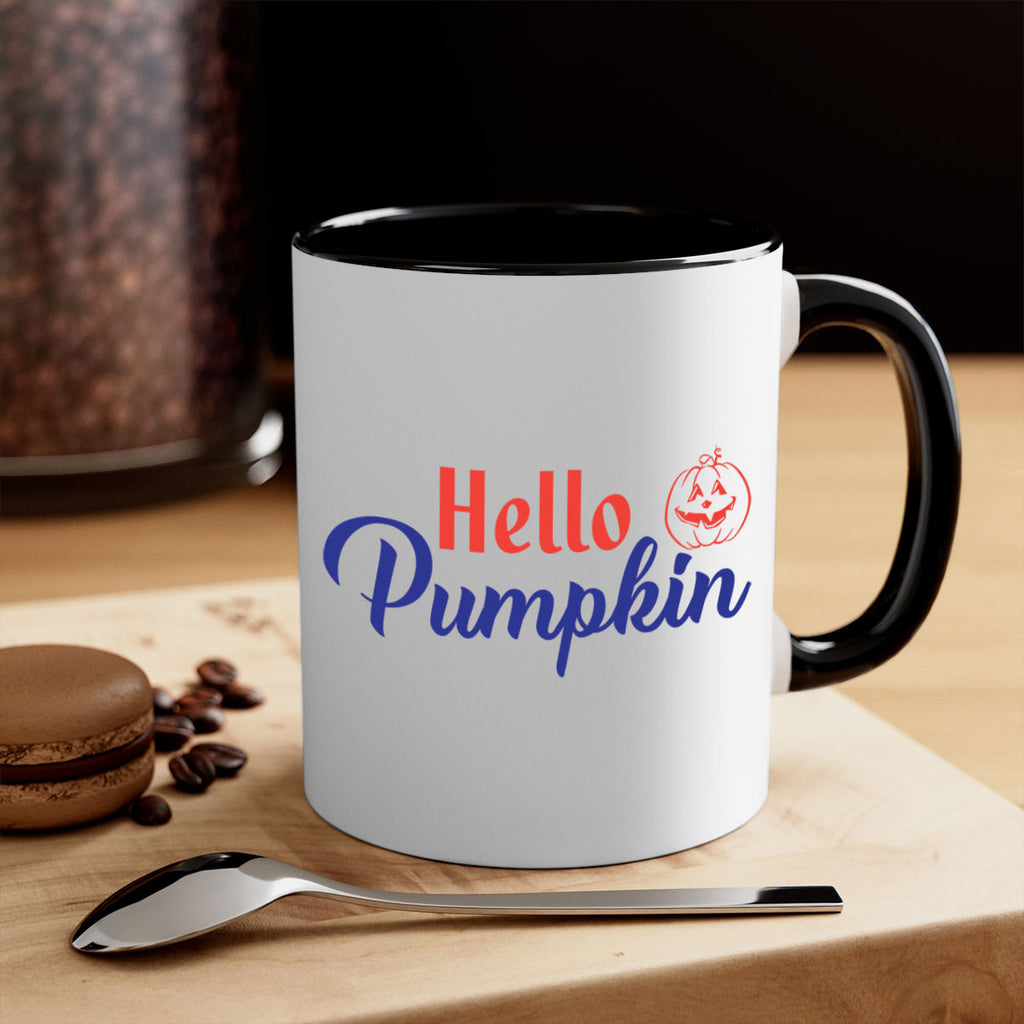 hello pumpkin 288#- fall-Mug / Coffee Cup