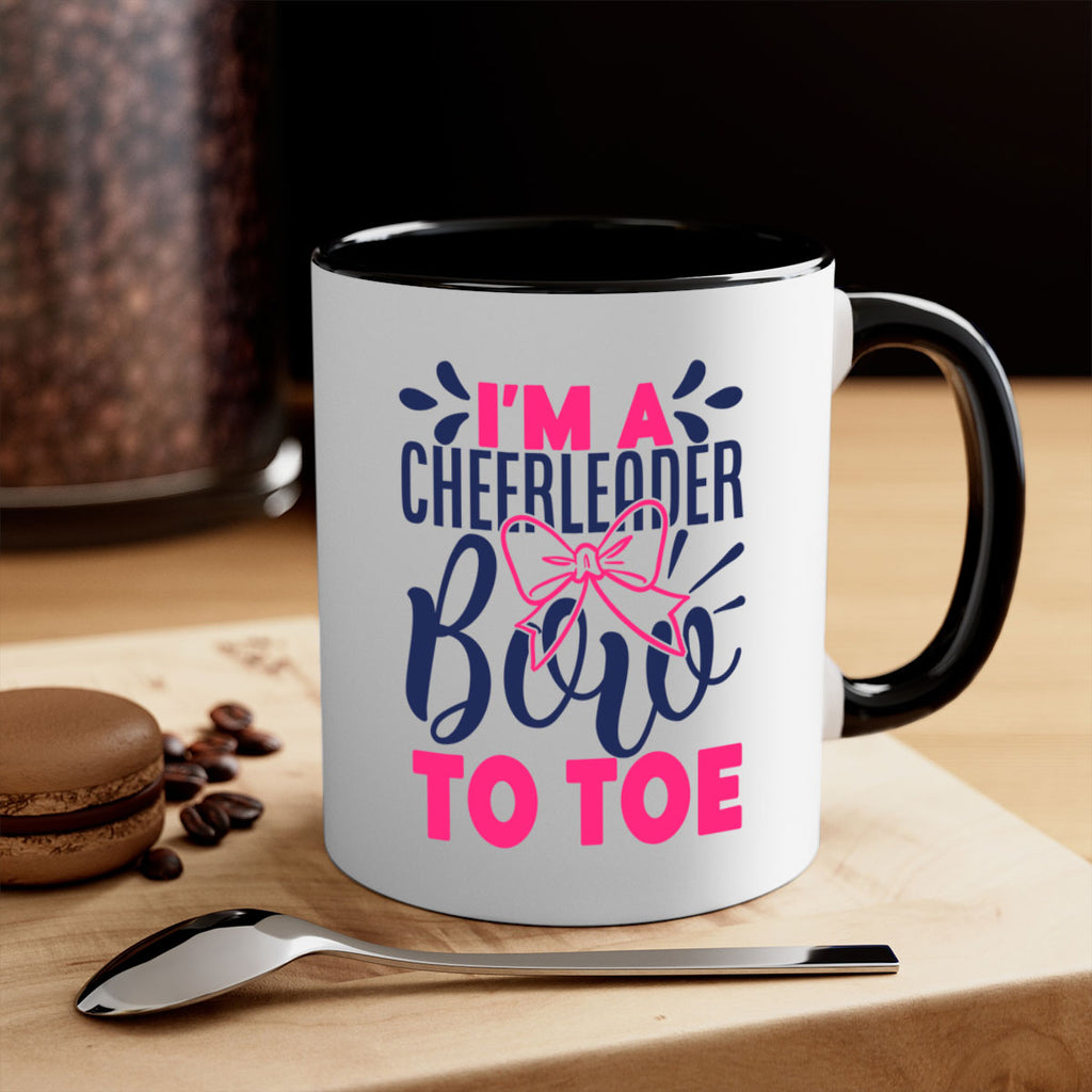 im a cheerleader bow to toe 1742#- cheer-Mug / Coffee Cup