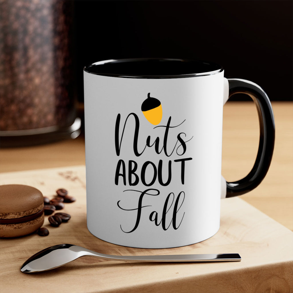 nuts about fall 445#- fall-Mug / Coffee Cup