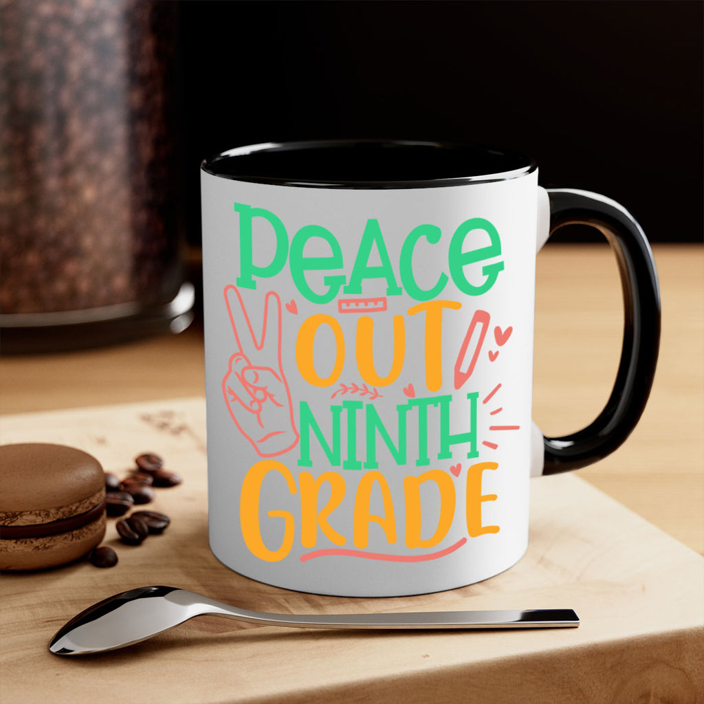 peace out 9th grade 2#- 9th grade-Mug / Coffee Cup