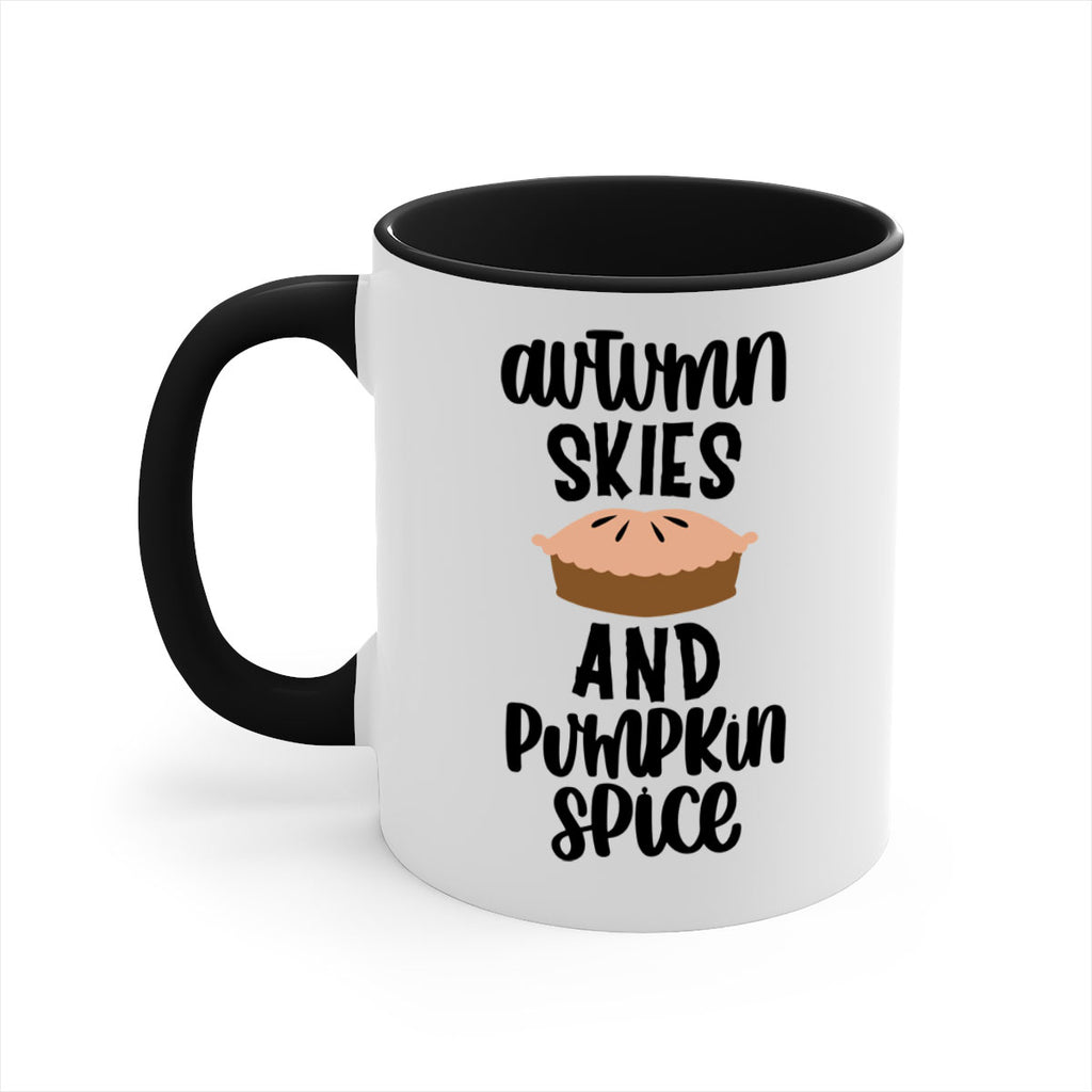 Autumn Skies And Pumpkin Spice 477#- fall-Mug / Coffee Cup