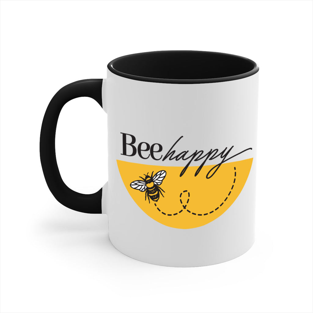 Bee Happy30#- spring-Mug / Coffee Cup