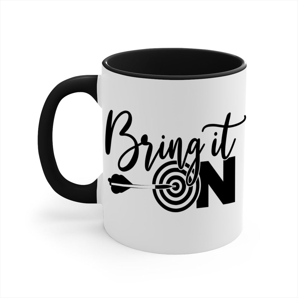 Bring it on 1402#- darts-Mug / Coffee Cup