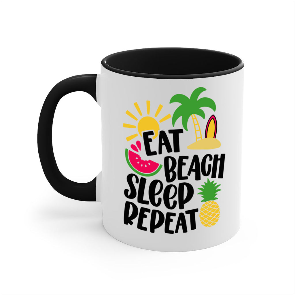 Eat Beach Sleep Repeat Style 47#- Summer-Mug / Coffee Cup